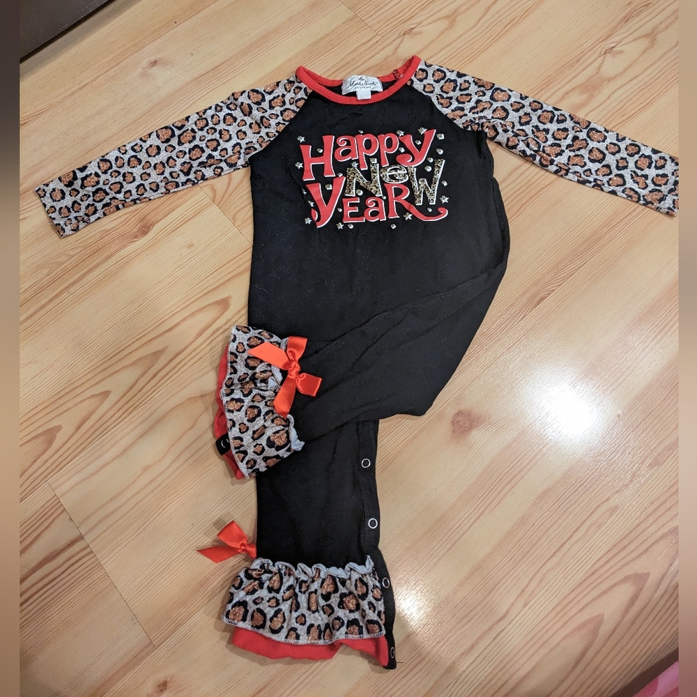 Marie Nicole 24 Month Baby Girl New Years One Piece Outfit